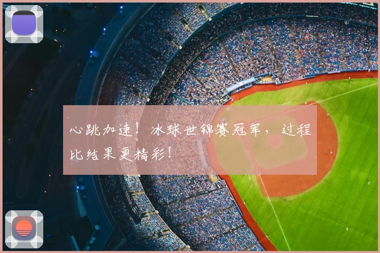 心跳加速！冰球世锦赛冠军，过程比结果更精彩！
