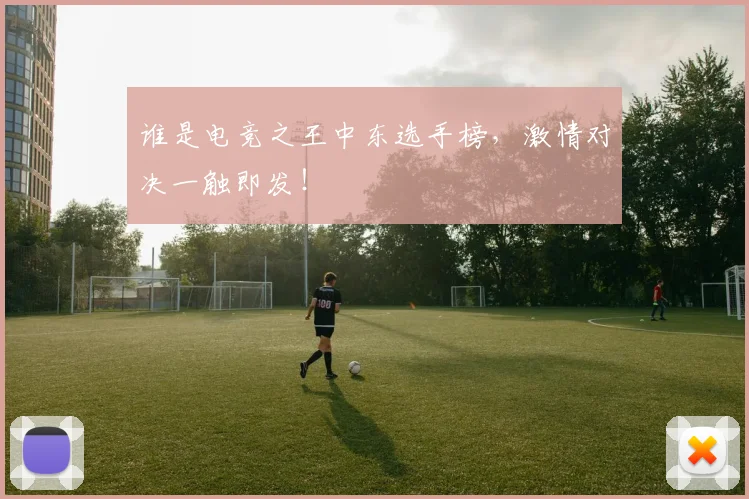 谁是电竞之王中东选手榜，激情对决一触即发！